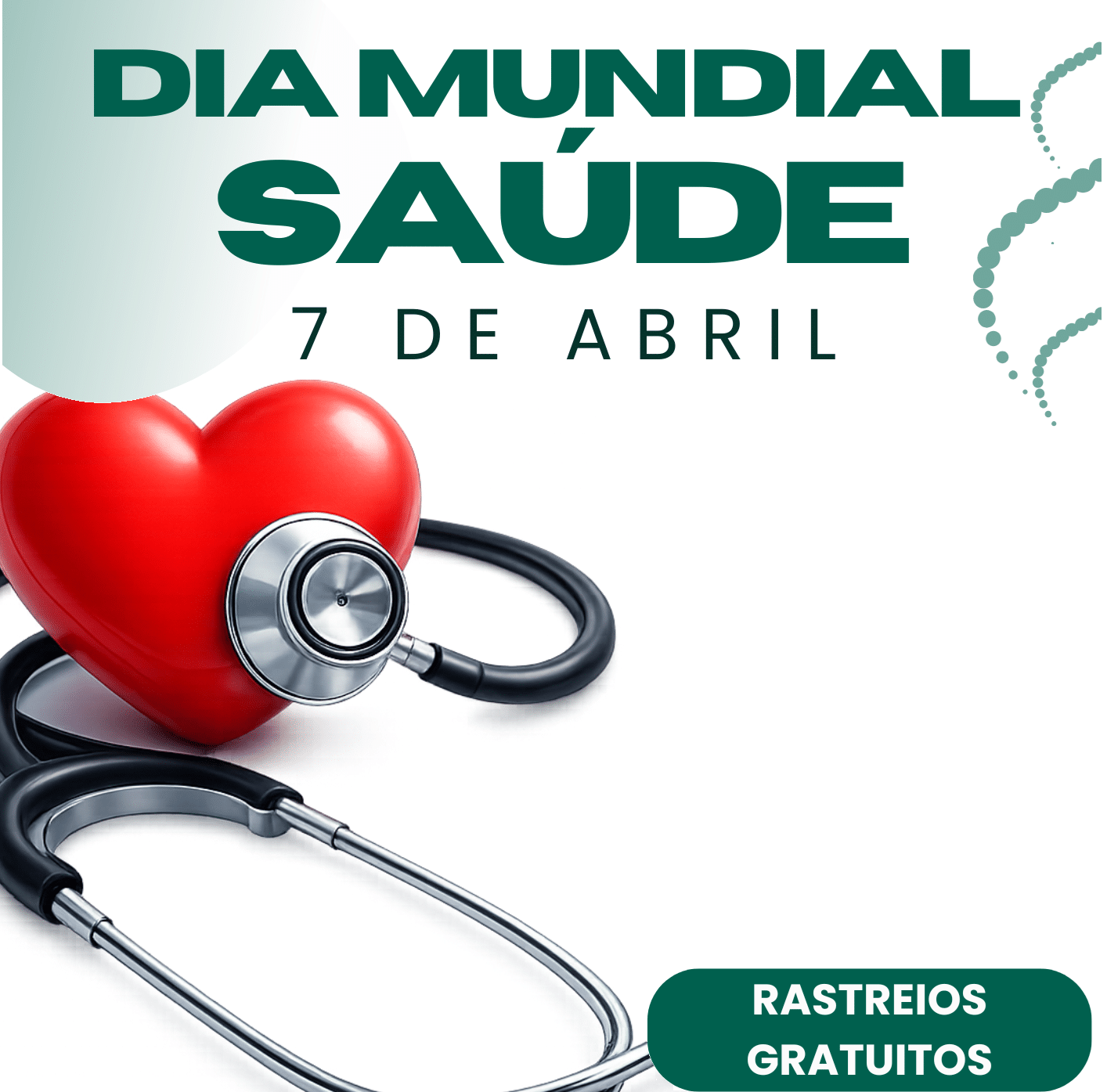 dia mundial da saúde Rastreios gratuitos